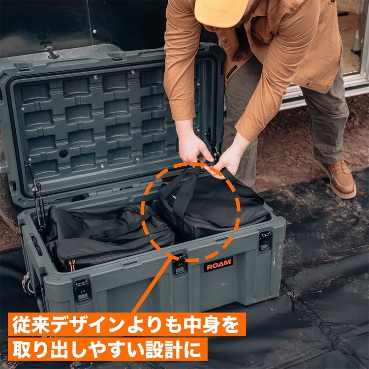 ROAM ADVENTURE CO. ROLLING RUGGED CASE 150L ローリング ラギット